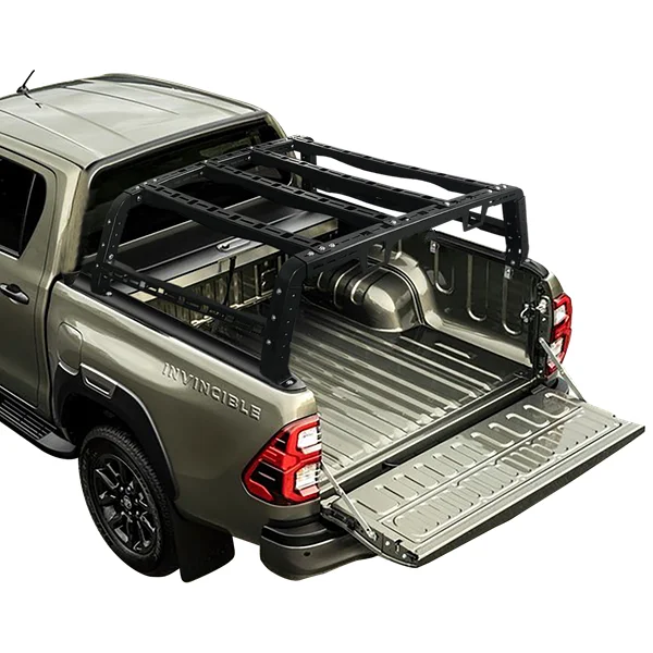 Universal Pickup Truck Adjustable Roll Bar Tub Rack Bed Ladder Rack