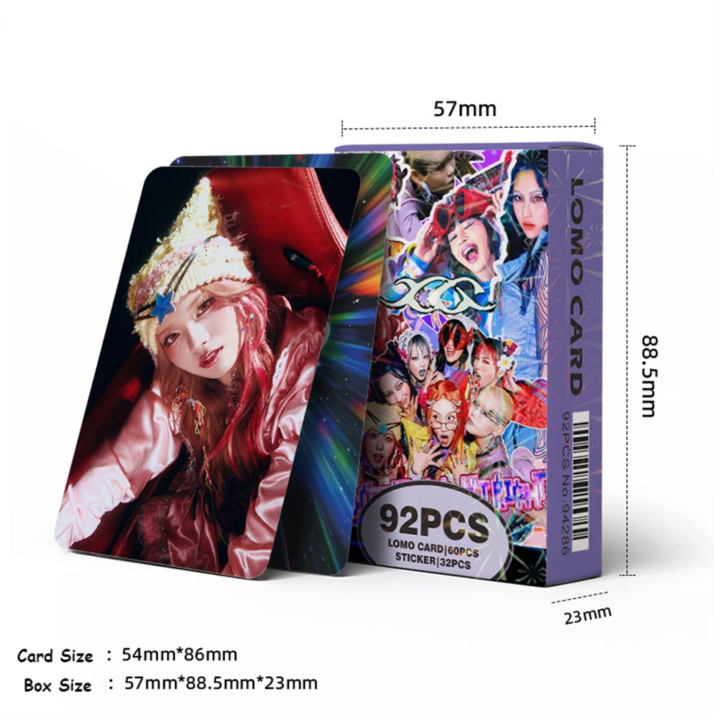 Kpop xgボックスカード、高品質、HD写真、両面印刷レーザー