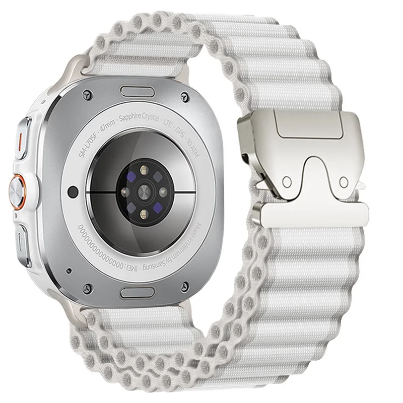 Trail Nylon Loop Watch Strap with Original Connector, 47mm, No Gaps