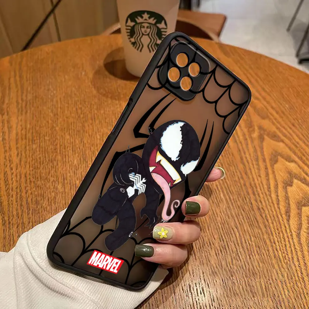 thumbnail image 1 of Matte Case for OPPO A97 A96 A95 A94 A93 A92 A92S A78 A74 A73 A72 A57 A55 A54 A53 4G 5G Case Funda Marvel Avengers Anime Cartoon, 1 of 5