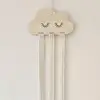 DIY Hairpin Storage Cotton Line Cloud Headband Organizer Decorative Wall Mounted Hair Clip Hanger Large Capacity Hair Bow Holder 4