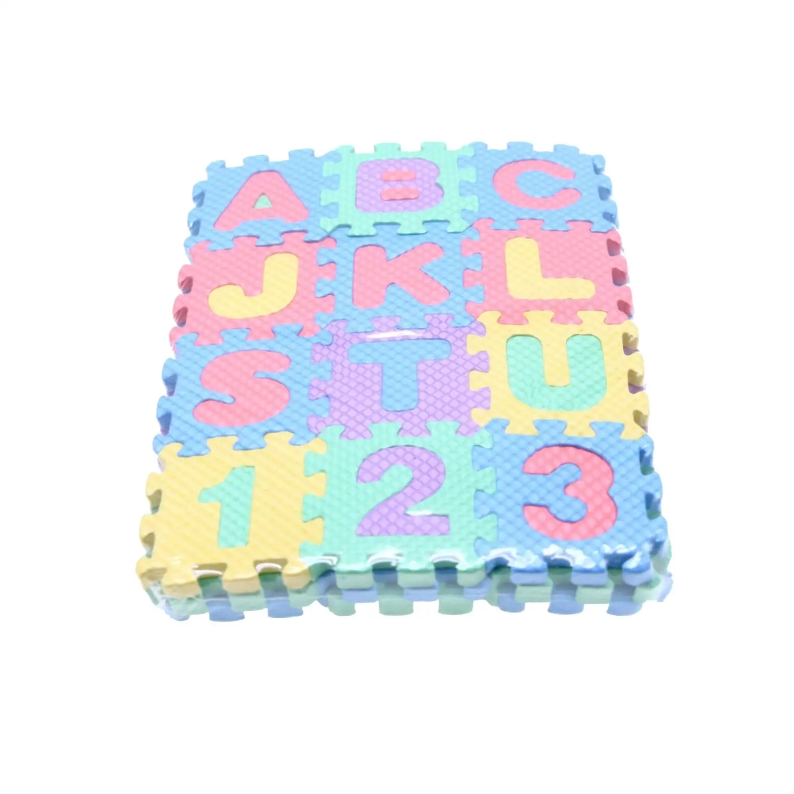 

Puzzle Play Mat 36-piece Set Interlocking Educational Toy Thickened Soft Comfortable Multicolor Alphabet Play Mat for Bedroom