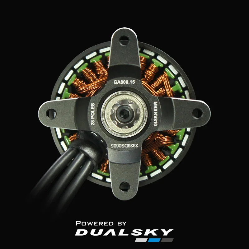 HOT DUALSKY GA800R MKII Competition Edition Brushless Motor Suitable For Fixed Wing 70E Class 15-20cc Gasoline Engine