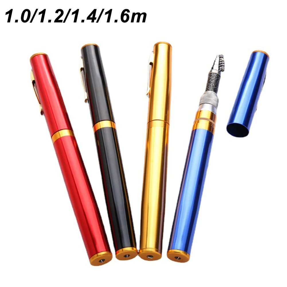Mini Fishing Rod Fishing Rod Ultra-hard Ultra-light 1.2M 1.4M 1pc 24*2.2*2.2cm Colorfast