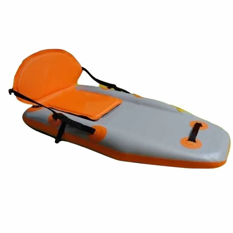 Inflatable Sledge Inflatable Tubeless Winter Sled Made of Airdeck for Downhill Skiing