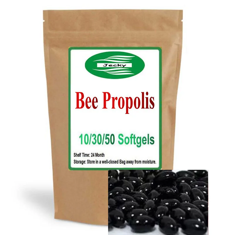 300 Pcs Softgel, Bee Propolis Flavonoid Enhance Immunity & Beauty