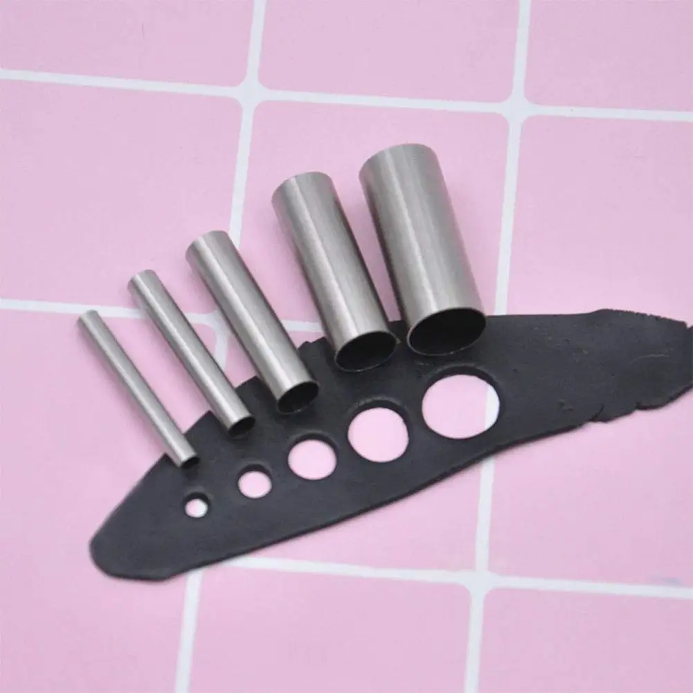 Hole Hollow Punch Cutter Set Indentation Round Circle Shape Ceramics Dotting Mold for Polymer Clay Pottery Handmade Craft Tools
