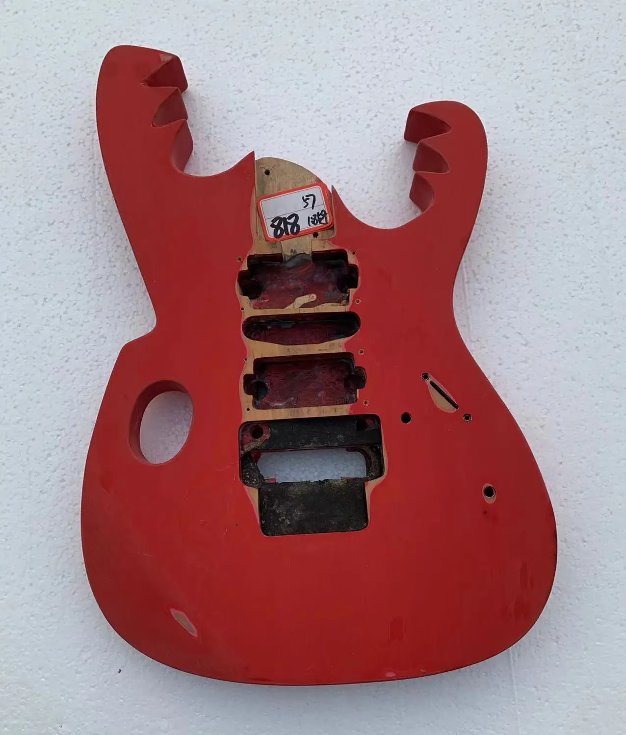 DIY Body for Custom 6 Strings Electric Guitar Guitarra Body Tremolo