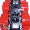 LESU 1:14 RC Car 6X6 FWD RTR RC Tractor Truck Red Metal Chassis Sounds Light Radio Controller Battery Charger Boys Toys 6