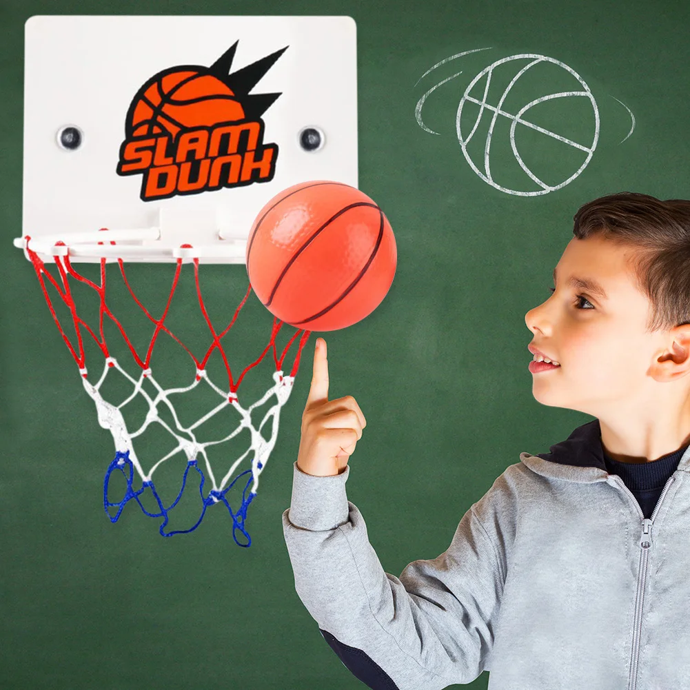 Description Picture 5 of itemMini Basketball Hoop Set Basketball Hoop with Ball and Inflatable Pump Portable Basketball Hoop Indoor Outdoor Play for Kids