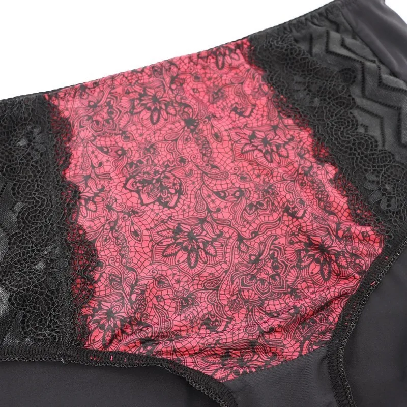 Beauwear 7XL plus size underwear for women floral lace panties