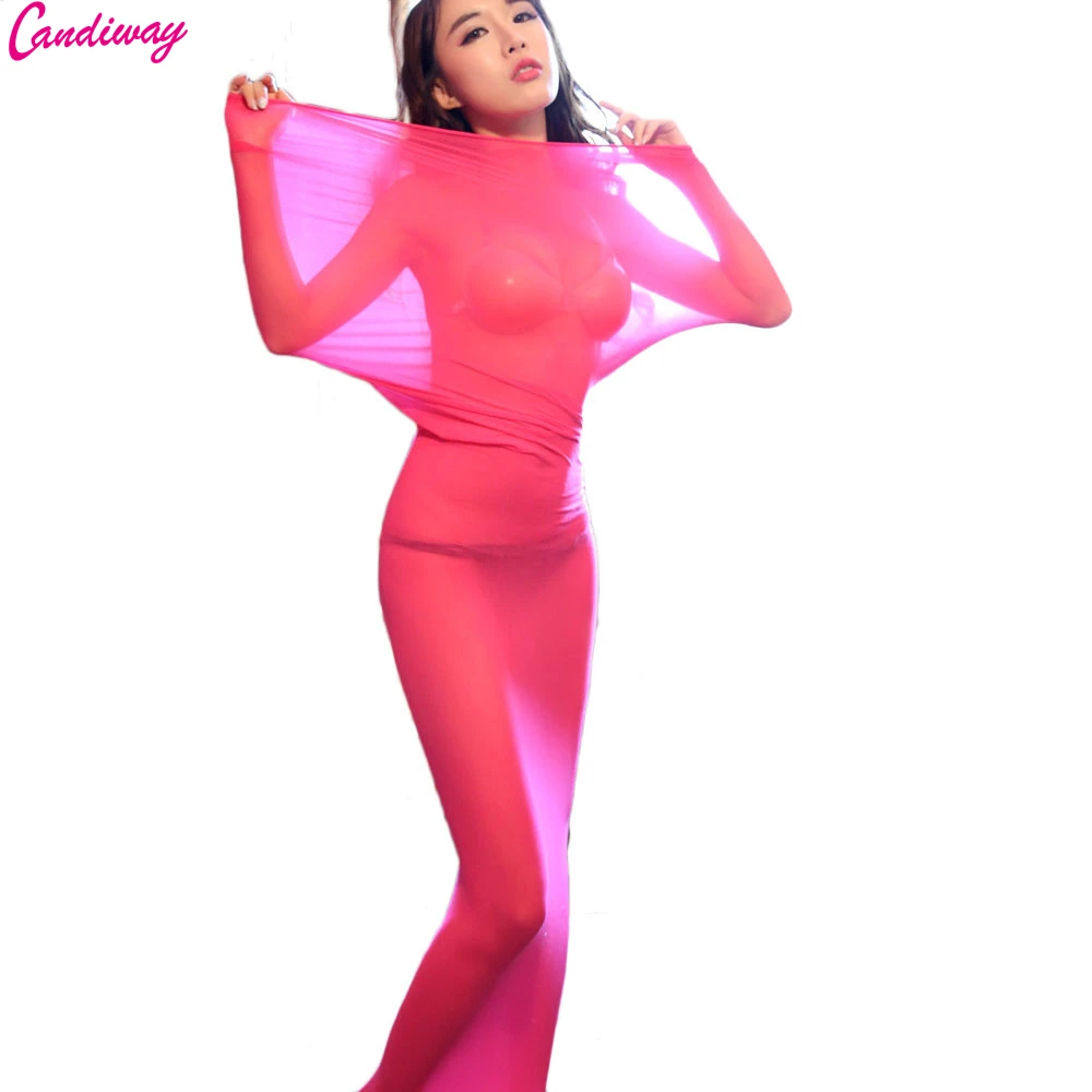 Hot Sexy Lingerie Body Transparent Pantyhose Tights Cocoon Body Stockings Lingerie Comfy Stocking Bodyhouse Sexy Conjoined Dress
