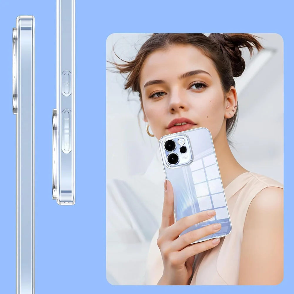 Ultra Thin Silicone Soft Clear Transparent Case Cover Shell