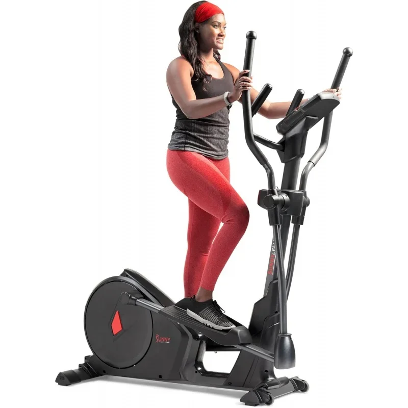 

Sunny Health & Fitness Elliptical Cross Trainer Exercise Machine, Full Body Low-Impact and 24-Unique Workout Modes with Opti