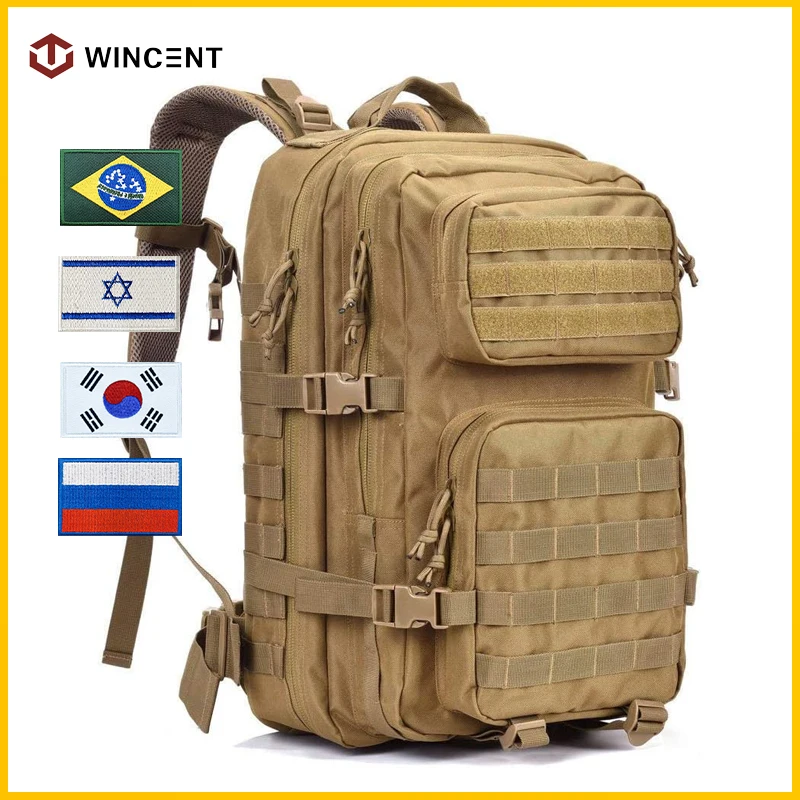 Тактический армейский рюкзак 3p с системой Molle, военный рюкзак для охоты, аксессуары, прочный штурмовой нейлоновый рюкзак, спортивный черный нарукавник
