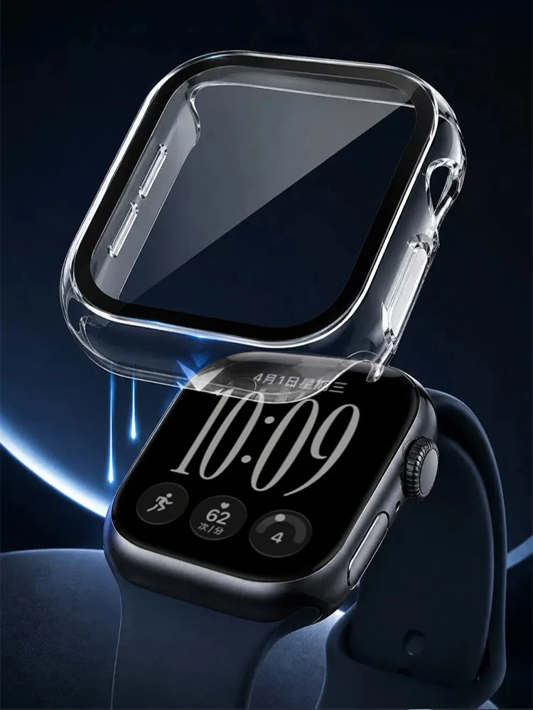 Premium Tempered Glass & PC Protective Case