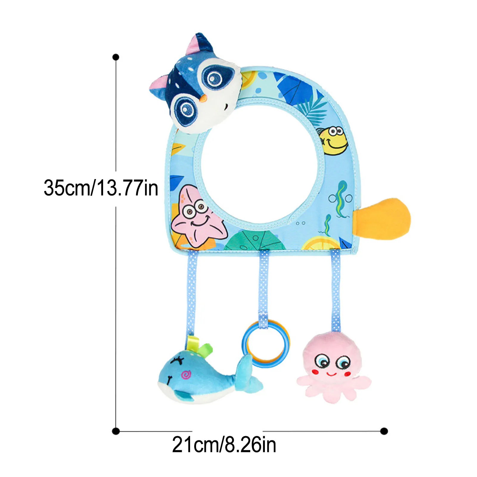 Cute Baby Car Mirror Rear View Baby Car Back Seat Mirror Cute Rearview Mirrors With Wide Crystal Clear View For Cars Stoller