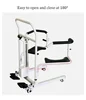 Improving Life Quality Disabled Transfer Lifting Handicapped Wheelchair Older People Toilet Chair 3