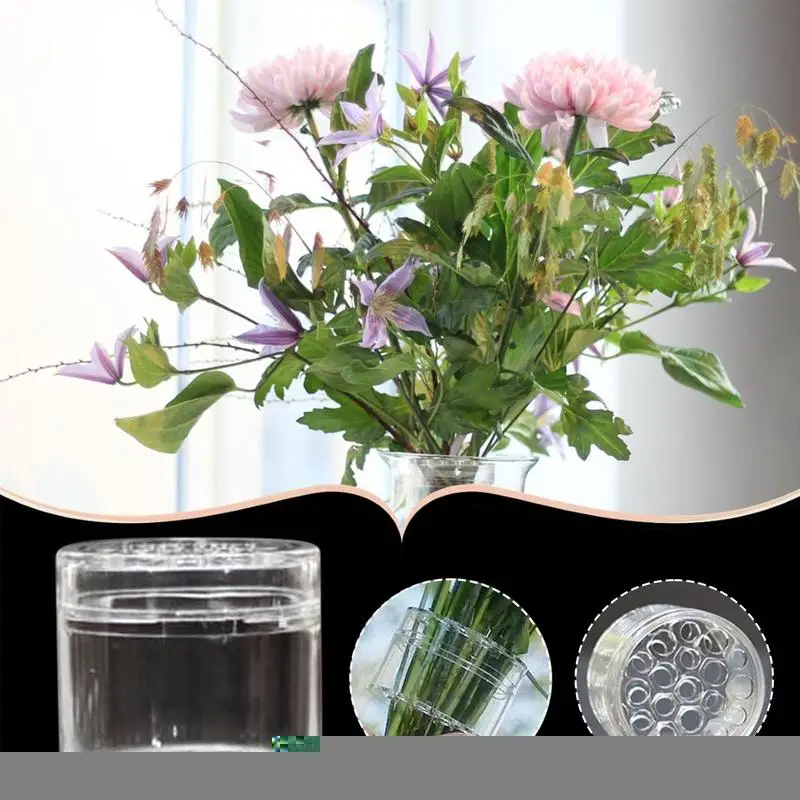 new Spiral Ikebana Stem Holder Spiral Stem Holder For Vase Flower Arrangement Spiral Flower Stem Holder Bouquet Floral Arranger