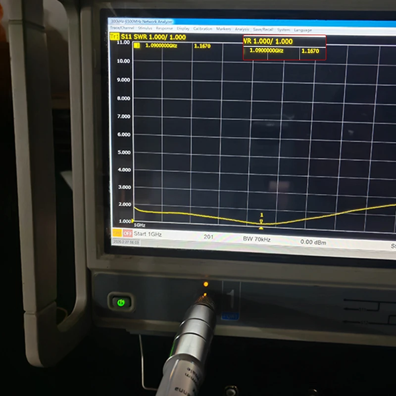 ADS-B 유리섬유 안테나, 1090MHz 전방향 안테나 FPV FlightRadar24용 항공 모니터링 안테나 낮은 SWR