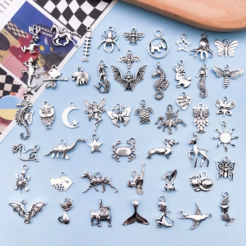 DIY Sturdy Lightweight Beads Necklace Making Parts Small Craft Kit Little Cute Bracelets Pendant Lovely Jewelry Accessories