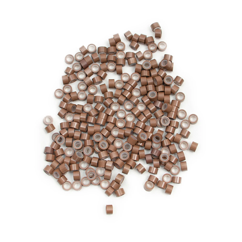 실리콘 마이크로 링 스틱용 마이크로 비즈, I 팁 인모 씨실, 살롱 전문 헤어 연장 도구, 50x30x30, 250 개