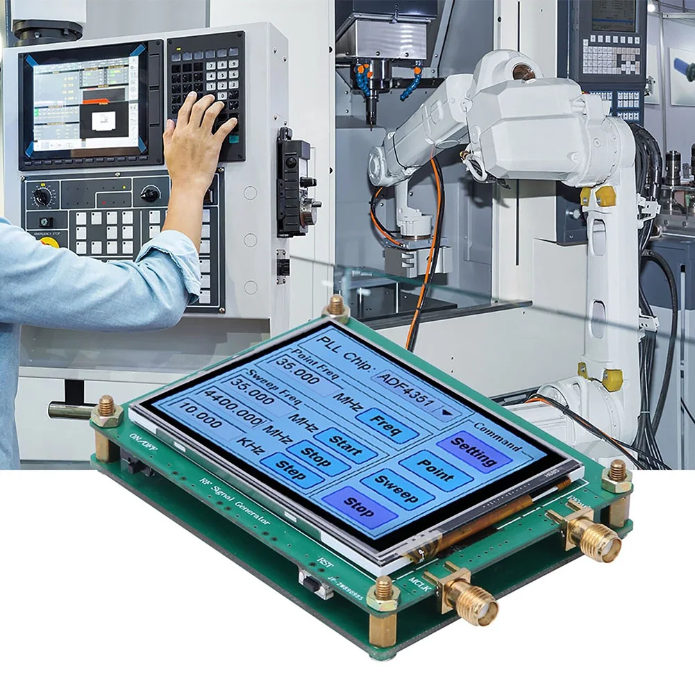 ADF4350/ADF4351 RF Generator Sweep Frequency Generator Touch Screen 1pc Practical Tool Accessories