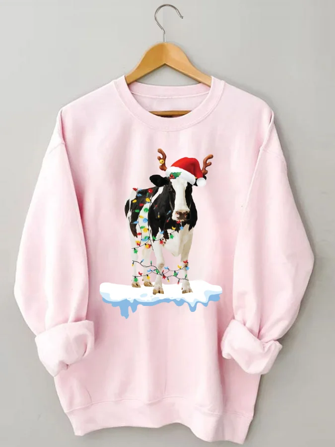Mooey Christmas Santa Casual Sweatshirt