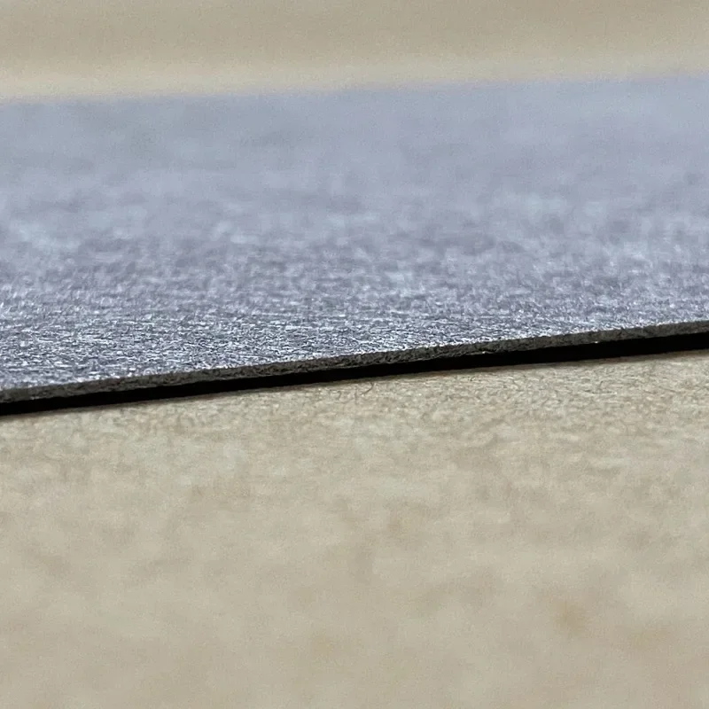 Fuel Cell Pure Ti Fibers Felt Titanium Fiber Felt 100x100mmx0.20mm