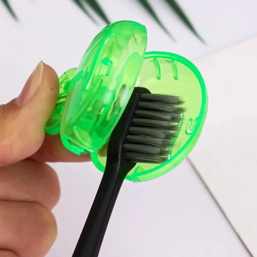 10/1PCS Portable Toothbrush Cover Holder Plastic Toothbrush Head Dustproof Clips Travel Hiking Camping Bathroom Brush Caps Case