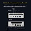 Genmachin AMD 7840HS ES MINI PC Windows 11 Ryzen LPDDR5 32GB 6400Mhz RAM WIFI6 BT5.2  Pc Game Diy Gaming Computer Ordenador 3