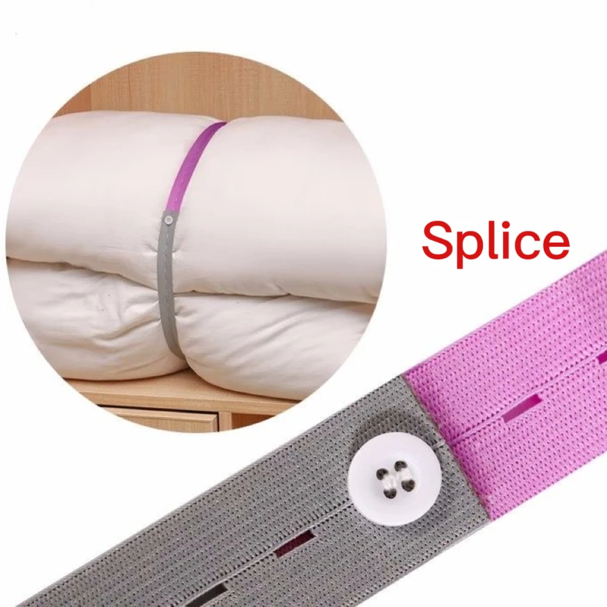 Clothes Storag Straps Lazy Folding Clothes Artifact Organizer For Wardrobe Bra Socks Storage Roll Elastic Band Cabinets Drawer 6