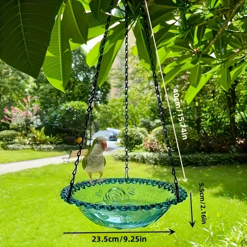 Bird Feeder Pendant Hanging Bird Feeder Outdoor Garden Decoration Yard Farm Supplies Hummingbird Supplies Bird Feeder Decoration