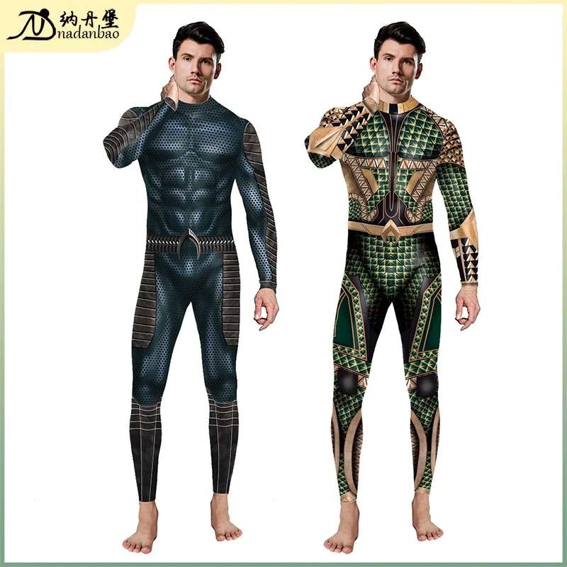 

Cosplay Party Costume for Jumpsuit One-Piece Tight Suit TV&Movie Costume Cosplay Costume Men Digital Print Cosplay Jumpsuit