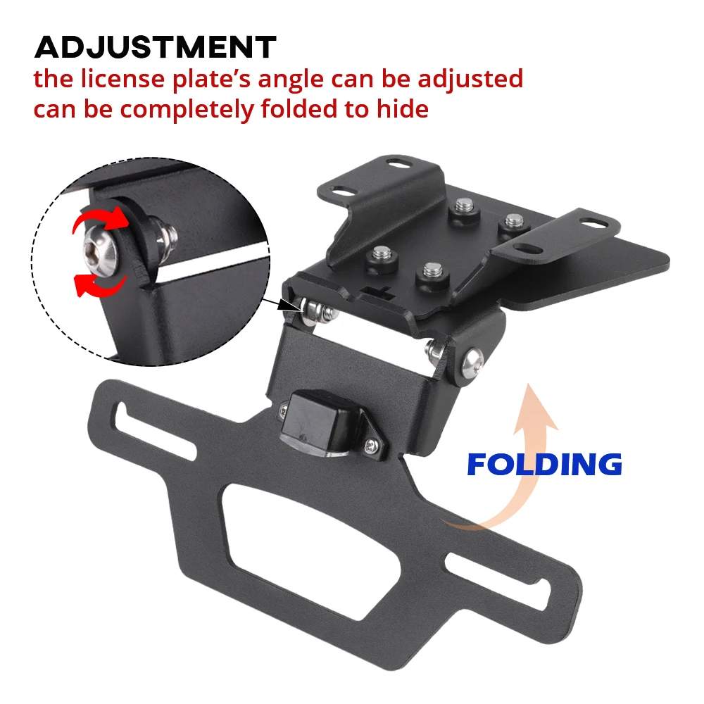 License Plate Holder motorcycle license plate holder for YAMAHA MT-07 FZ-07 2014-YZF R7 Motorcycle
