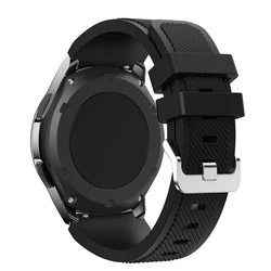 Universal 22mm Silicone Smartwatch Strap - Durable Replacement Band in Multiple Colors - CMF Watch 3 - 2 - 1 Pro (1 Black A)