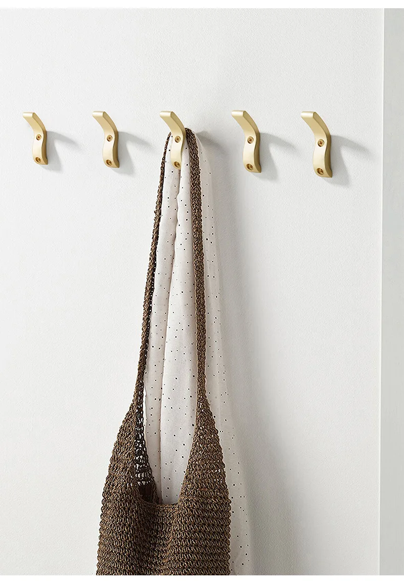 Küchen schrank Lagerung Wandbehang Kleider haken Schlafzimmer Robe Wohnzimmer Kleider haken Robe Haken Handtuch haken Bad zubehör badezimmerzubehör badezimmer haken küchen schrank aufbewahrung kleiderbügel schlüssel wa – Detail 37