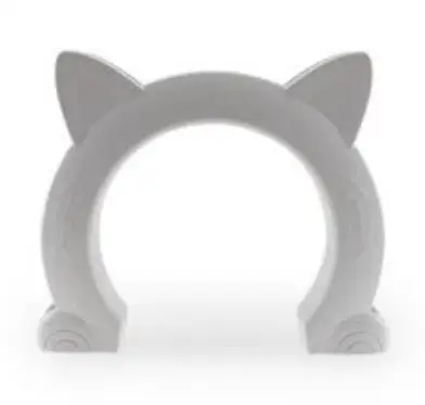 Puerta para gatos, orificio para perro, dirección de acceso, juguete controlable para Entrenamiento de mascotas, perros, gatos, gatitos, puerta pequeña de plástico ABS para mascotas, Kit de puerta par