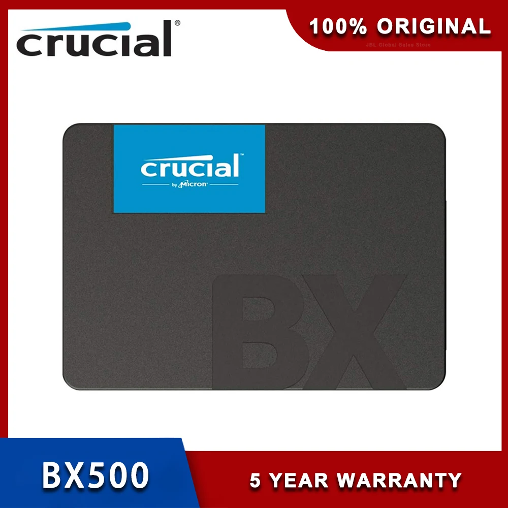 Crucial BX500 240GB, 480GB and 1TB SSD Review