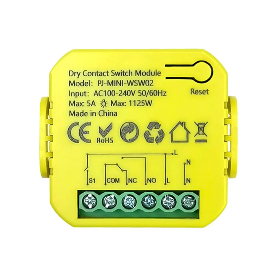 Smart WiFi Dry Contact Switch Module Remote Control