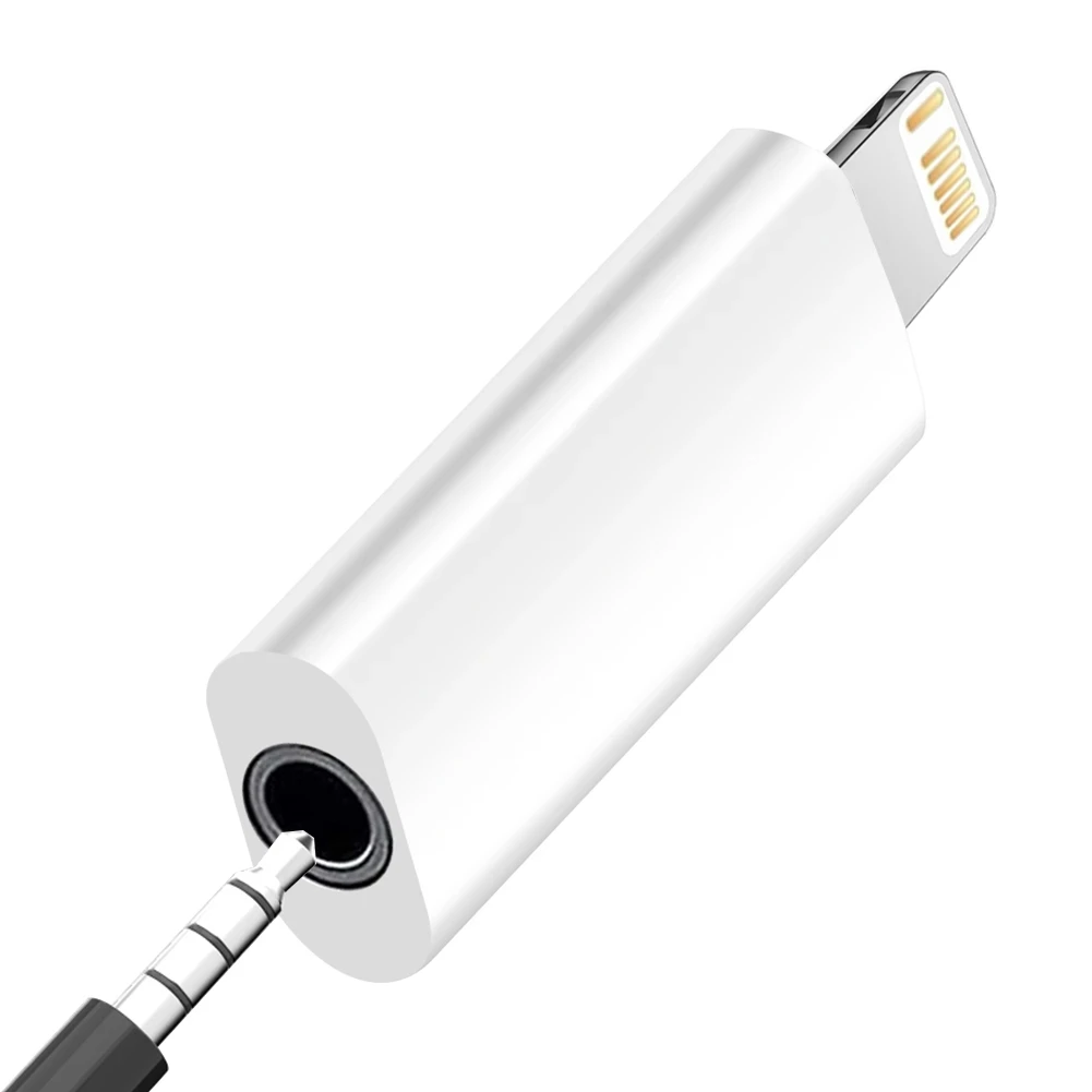 

Headphone Adapters For IPhone SE 11 Pro Max 7 8 Plus X XS XR For Lighting To 3.5mm Jack Audio Cable Aux Adapter For Iphone