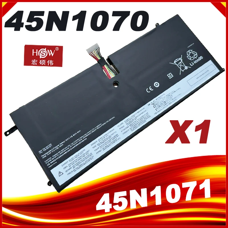 Bateria do Portátil para Lenovo Thinkpad x1 Carbon Series 3444 3448 3460 Tablet 45n1070 45n1071