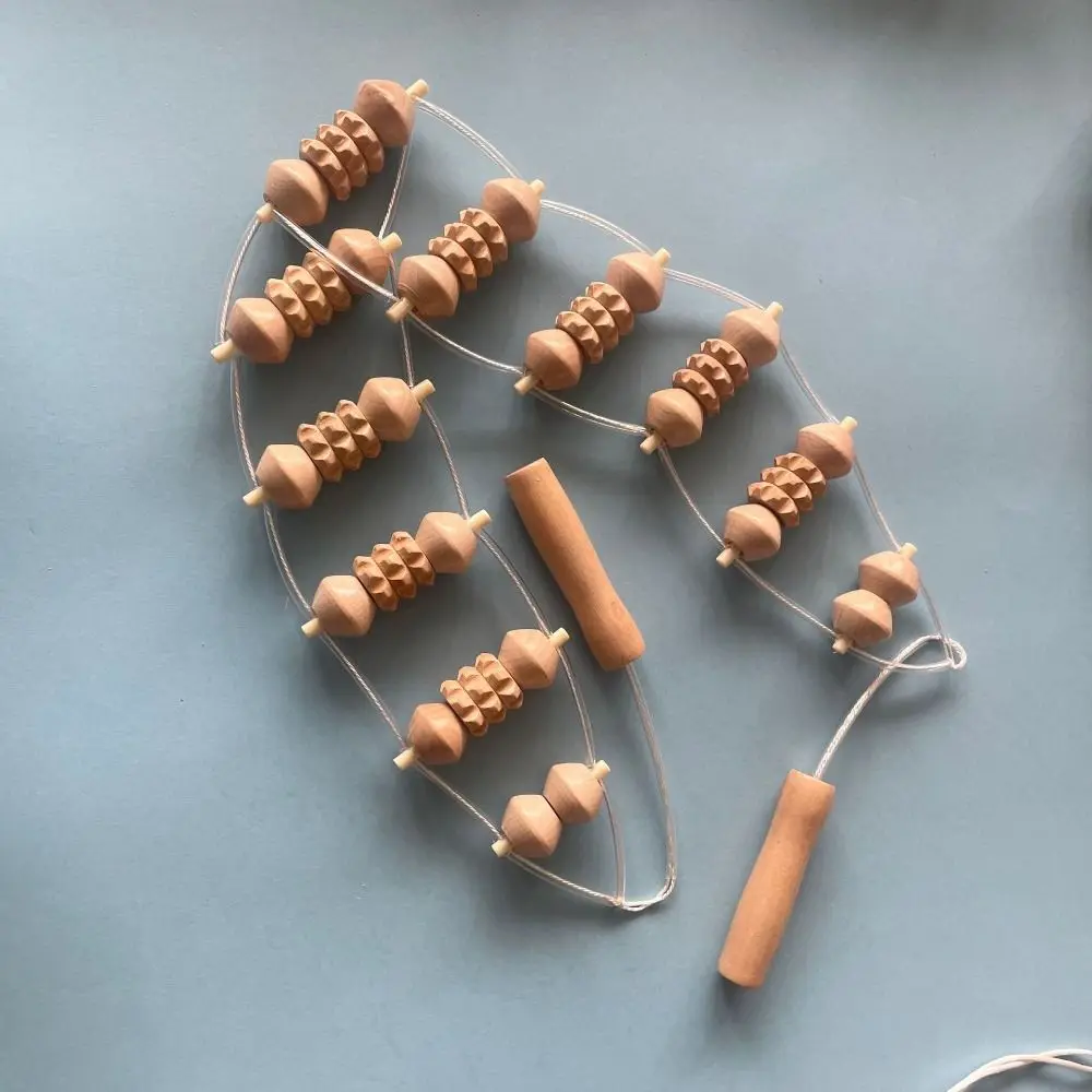 Massaggiatore manuale in legno anti-cellulite per il corpo_voghion.com