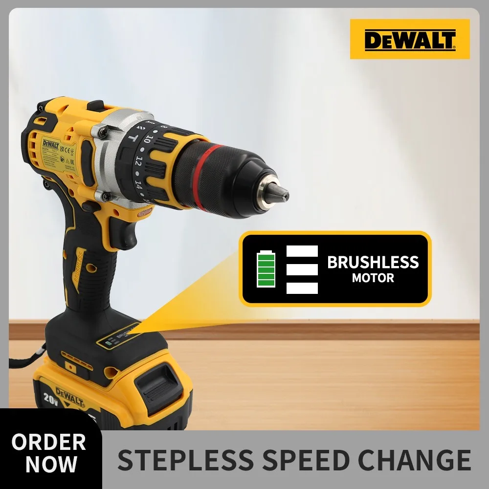 DEWALT DCD791 Compact Cordless Drill Brushless Motor Drill Screwdriver Multi functional Drive Home Rechargeable Electric Tools 3