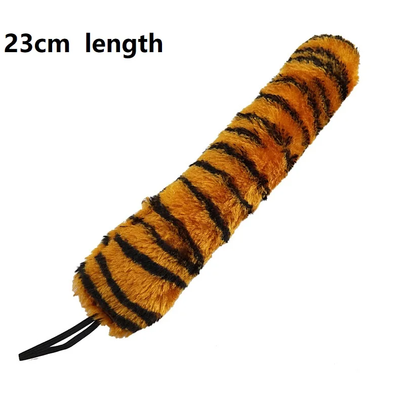 1 stücke Halloween Tiers chwanz Dämon Tiger schwarze Katze Kaninchen Hase Maus Schwänze – Detail 3