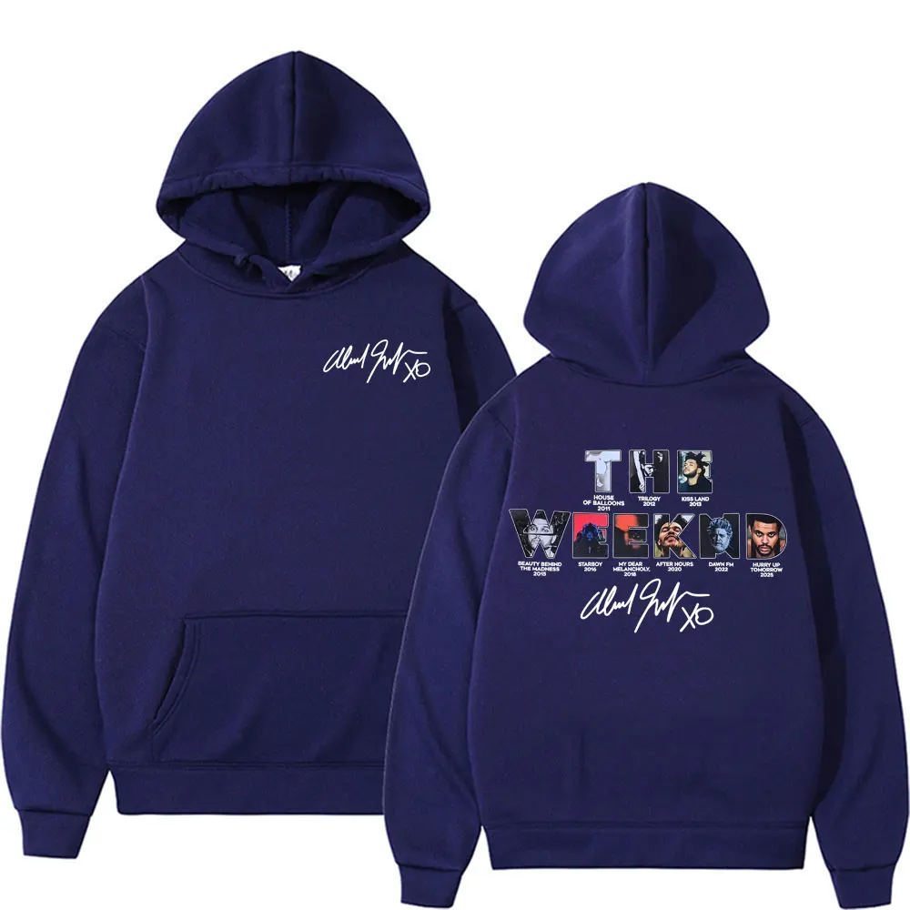 Sweat à Capuche The Weeknd - Imprimé Album 'Hurry Up Tomorrow' - Sweatshirt Décontracté Homme
