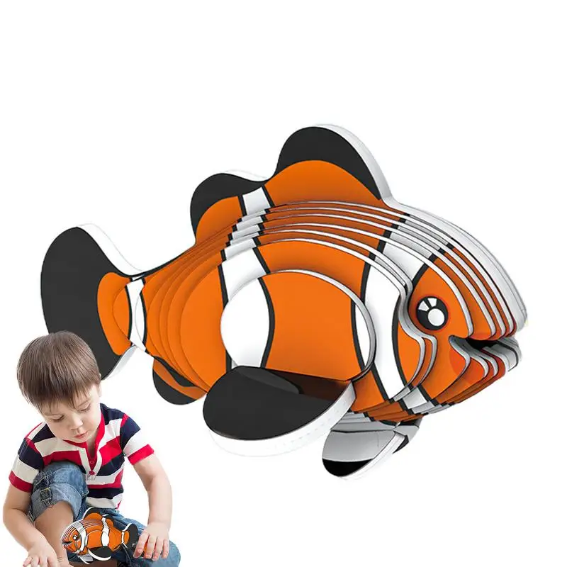 

Childrens Wooden 3D Puzzle Learning Cartoon Animal Brain Challenges Shapes Jigsaw Puzzle Toys For Kids Educational Toys and game