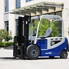 customized Electric Forklift 2 Ton 2.5 Ton Factory Price 3 Ton 4 Wheel Small Warehouse Forklift Cheap Electric Forklift 4 Ton 6