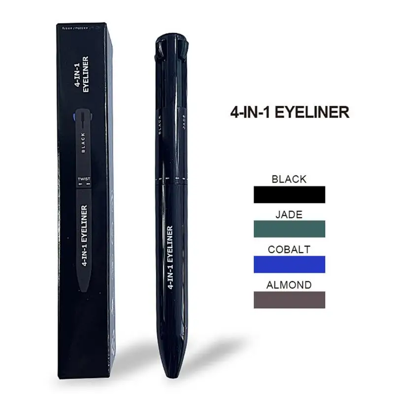 

4 In 1 Eyebrow Pencil Waterproof Sweatproof Drawing Eye Brow Long Lasting Easy Color Eyebrow Pen Makeup Pen Cosmetic Tools