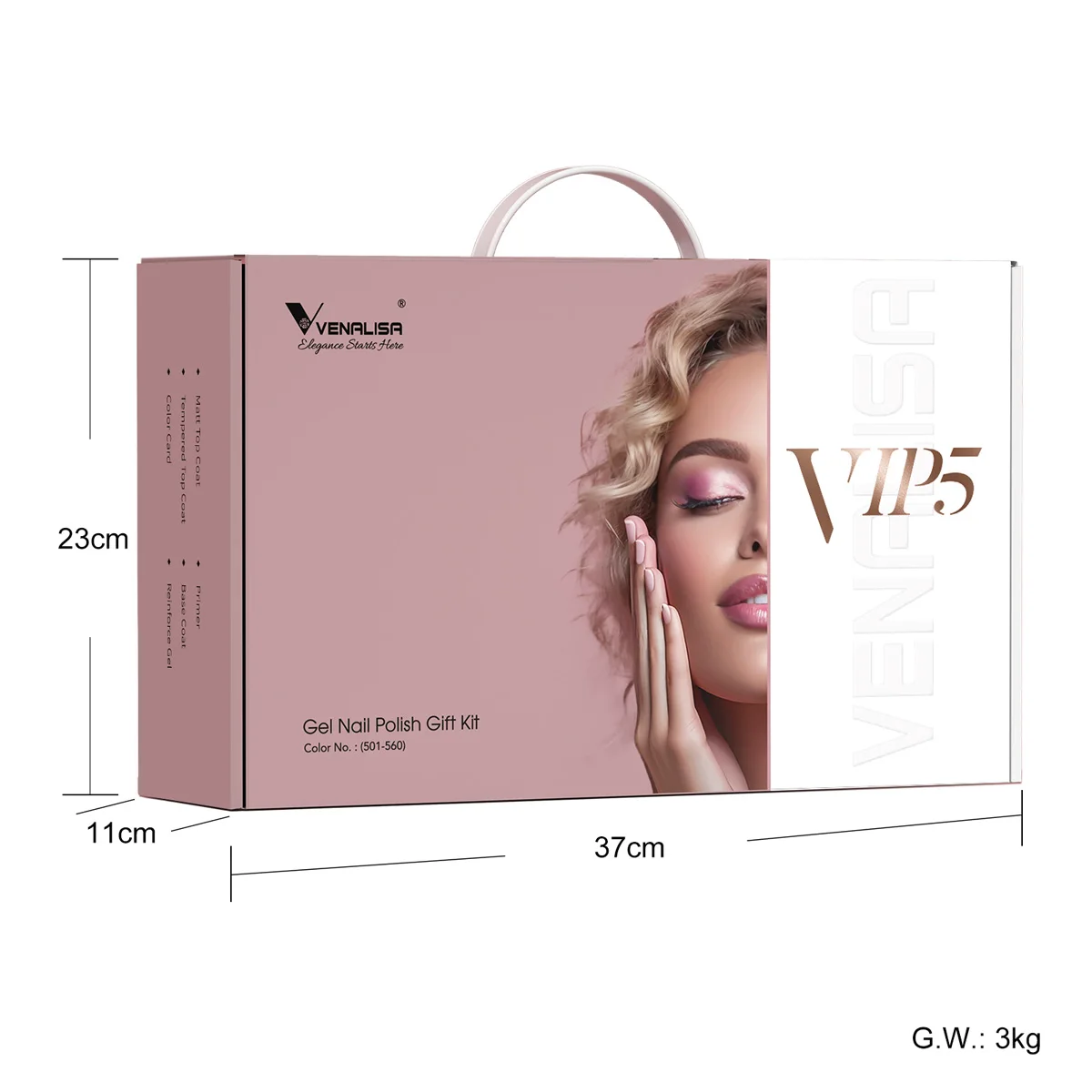VIP5 Venalisa Nail Gel Polish Kit HEMA FREE Jelly Pink Nude Color Sparkle Gel Varnish Self Leveling Gel Nail Varnish Whole Set 6